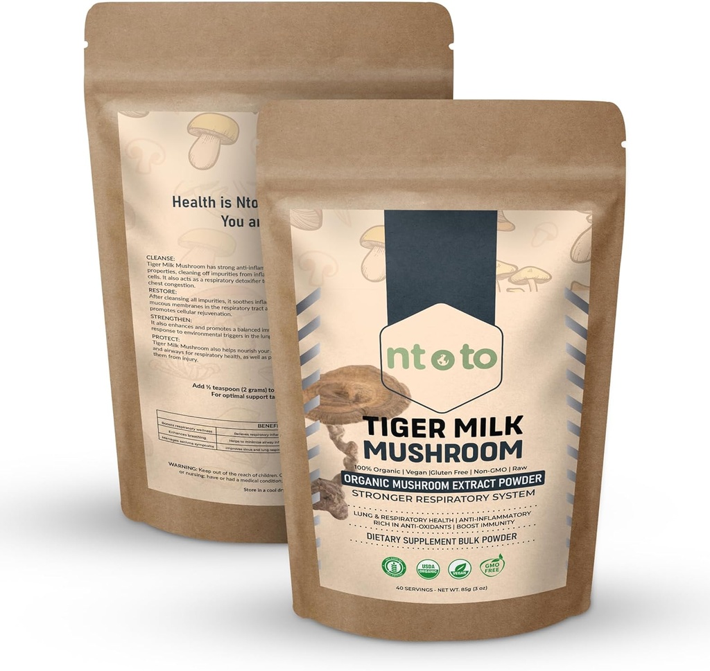 Tiger Mushroom συμπλήρωμα (Lignosus Rhinocerus) 3oz (85g) 