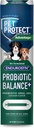 Pet Protect Dog Probiotic Balance+ στοματικό γέλη, Vet-Σχηματισμένο Endurosyn, Πρεβιοτικά & Προβιοτικά για σκύλους, 3-Day Supply, Κοτόπουλο Γεύση (32g)