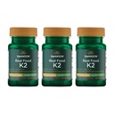 Σουάνσον Μέγιστη δύναμη Βιταμίνη K2 (Menaquinone-7)-Βιταμίνη συμπλήρωμα Υποστήριξη Καρδιαγγειακής και Οστικής Υγείας-Made από την ιαπωνική Natto να βοηθήσει Ρυθμίστε το ασβέστιο (30 Softgels, 200mcg κάθε) (3 Συσκευασία)
