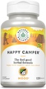 Natural Balance Happy Camper - Feel-Good Mood Support Supplement - Gotu Kola, Passion Flower, and Kava Kava Capsules - 60-Day Guarantee (120 Count)