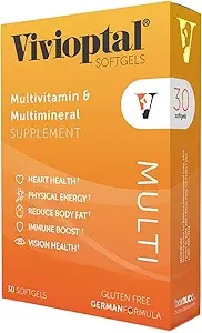 Vivioptal Multi 30 Softgels, Multivitamin & Multimineral, Χωρίς γλουτένη, Γερμανική Φόρμουλα