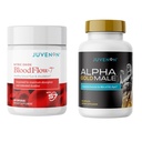Juvenon BloodFlow-7 Συμπλήρωμα οξειδίου του αζώτου με Nitrosigine + αρσενικό άλφα χρυσό