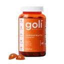 Συμπλήρωμα διατροφής Goli, SuperFruits Gummy Βιταμίνη - 60 Count - Collagen-Promoting Συστατικά - Μικτά Φρούτα, Vegan, Plant-based, Μη-GMO, Χωρίς Γλουτένη & Ζελατίνη Δωρεάν