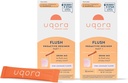 Uqora Flush - Urinary Tract* με D-Μαννόζη, Βιταμίνη C, Βιταμίνη B6, Κάλιο, Μαγνήσιο & Ασβέστιο - Χωρίς γλουτένη & Vegan - Pink Λεμονάδα Γεύση - 20 Πακέτα (2 Συσκευασία)