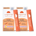 Uqora Flush - Urinary Tract* με D-Μαννόζη, Βιταμίνη C, Βιταμίνη B6, Κάλιο, Μαγνήσιο & Ασβέστιο - Χωρίς γλουτένη & Vegan - Pink Λεμονάδα Γεύση - 20 Πακέτα (2 Συσκευασία)
