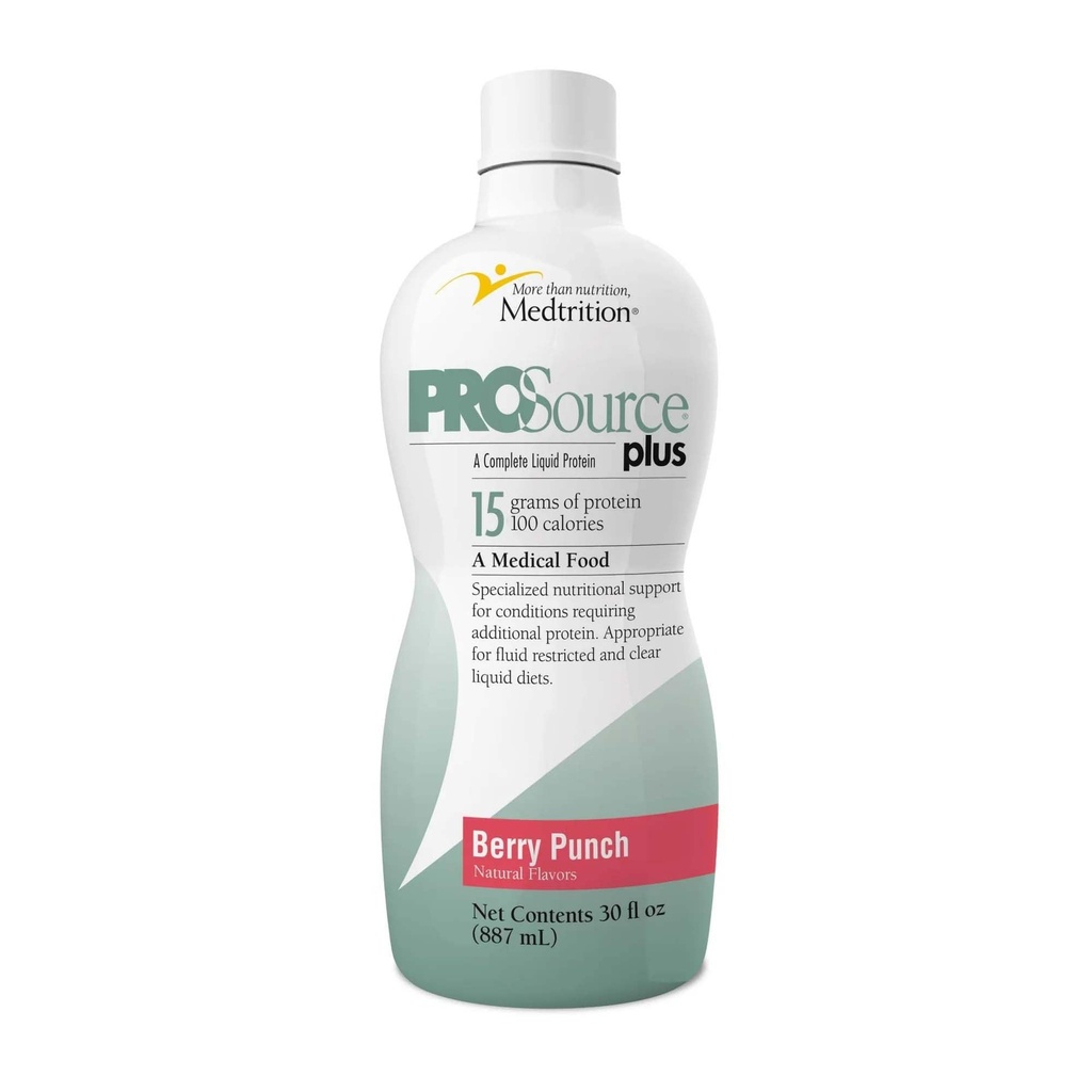 ProSource Plus στοματικό συμπλήρωμα Berry Punch 30 oz μπουκάλι