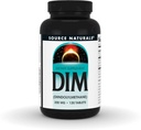 Source Naturals DIM, Diindolylmethane 200mg με BioPerine, Βιταμίνη Ε & Περισσότερα - 120 δισκία