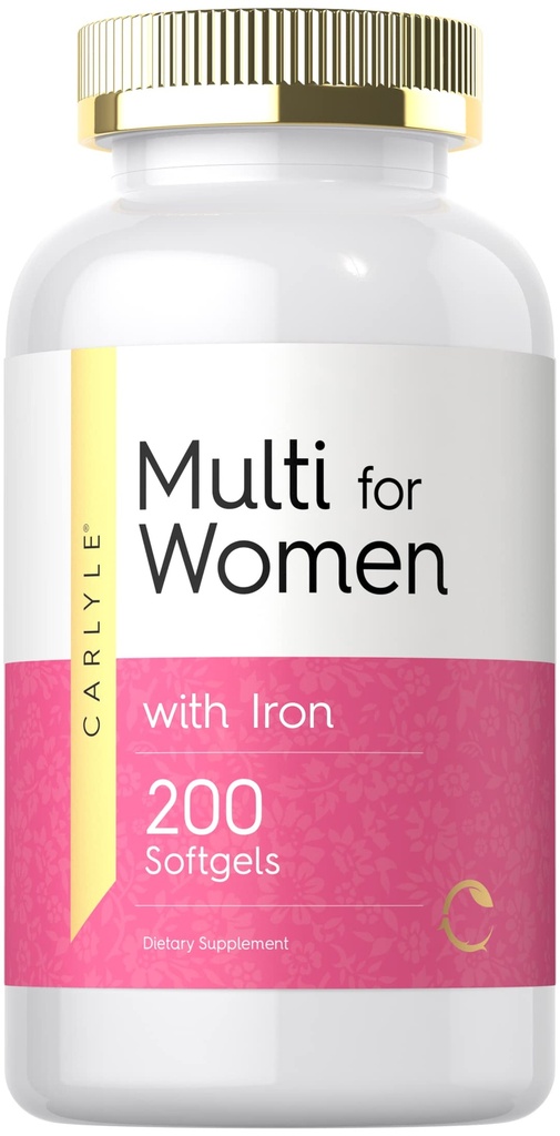 Carlyle Multivitamin για γυναίκες με σίδηρο 