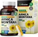 BIO KRAUTER Arnica Montana Capsules - 500 mg Arnica Capsules for Bruising and Swelling - Vegan - 100 Count