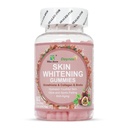 Gummys λεύκανση του δέρματος, με Glutathione, Collagen και Bioth, Hydrated Youthful Skin, Glow and Spots Fading, Anti-Aging, 60 Count