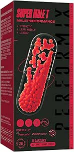 PERFORMIX - Super Αρσενικό T - Testosterone Booster - Αυξήστε τη δύναμη και τους μυς - Προάγει την αντοχή, Stamina, Libido, Mood & Mental Clarity - Mass Gainer - 26 Υπηρεσίες
