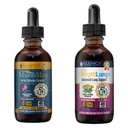 MunoMax & Bright Lungs - Advanced Immune & Lung support Supplement - Liquid Delivery for Better Absorpation - Elderberry, Lobelia, Echinacea, Turmeric, & More!