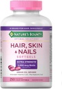 Nature's Bounty Hair, Skin and Nails, 250 Softgels (2 Pack)