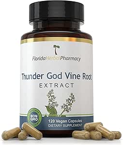Florida Herbal Pharmacy, Thunder God Vine Root Extract Συμπληρώματα κάψουλες