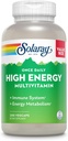 SOLARAY Once Daily High Energy Multivitamin for Women and Men - Ενεργειακά Συμπληρώματα - Immune Support w/Vitamin C, A, D and E, Vitamin B Complex, Trace Minerals, 60-Day Εγγύηση, 200 Serv, 200 VegCaps