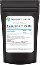 Prescribed For Life N Acetyl L Glutamine Powder, Pure L Glutamine Amino Acids Supplement (4oz / 113g)