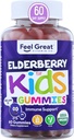 USDA Organic Elderberry Gummies for Kids 