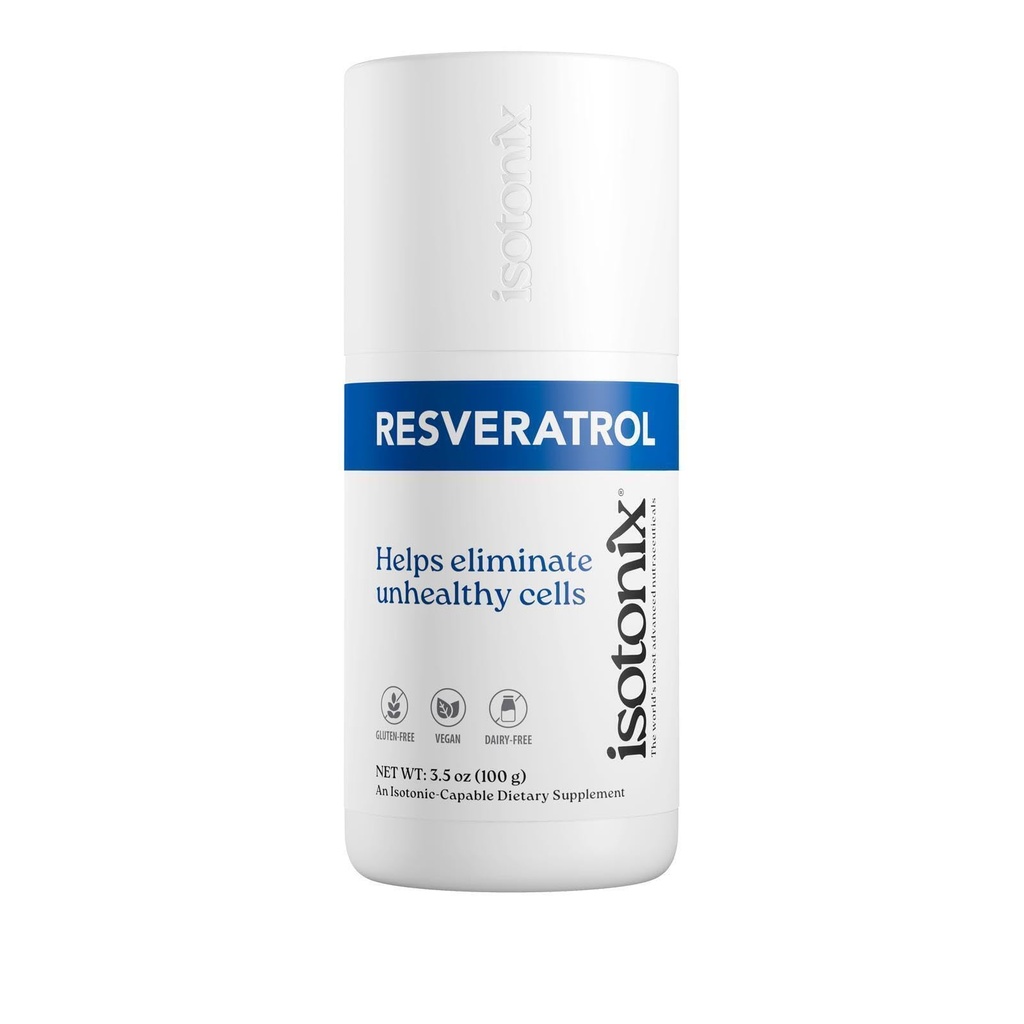 Συμπλήρωμα ρεσβερατρόλης Isotonix με Resveravine, BioVin και VitaBlue για την Κυτταρική Υγεία, Αντιοξειδωτική Προστασία, και Καρδιαγγειακή Υποστήριξη - 30 Υπηρεσίες