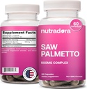 Πριόνι Palmetto για τις γυναίκες - φυσικό DHT Blocker χάπια ανάπτυξης μαλλιών Made with Organic Saw Palmetto εκχύλισμα μούρα Υποστηρίζει ορμονική ισορροπία & ούρα υγεία καθαρό πριονισμένο Palmetto για τις γυναίκες απώλεια μαλλιών