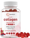 Micro Ingredients Multi Collagen Peptides, 120 Collagen Gummies 