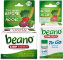 Beano επιπλέον δύναμη 100ct & beano να πάει Pack Pocket 12ct