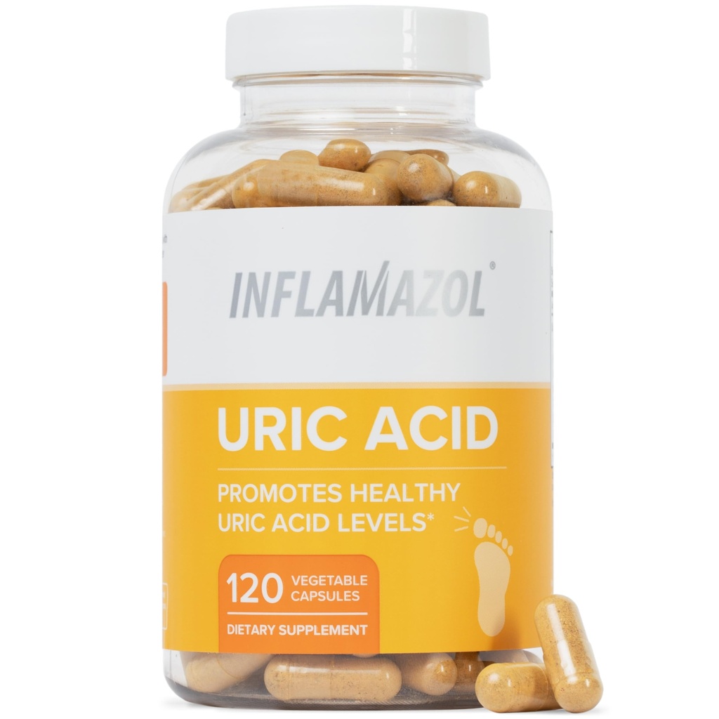 Καθαρίστε το ουρικό οξύ – Premium Uric Acid Flush με ταρτάρ Cherry, Turmeric & Celery Seed for Joint & Uric Acid Support – Joint Supplements for Men & Women – 120 Κάψουλες