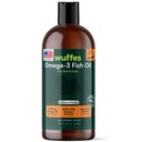 Wuffes Advanced Omega 3 Fish Oil for Dogs, Natural EPA & DHA Λιπαρά Οξέα, Υποστηρίζει το υγιές δέρμα και το παλτό, κοινή διατροφή, πέψη & ανοσοποιητικό σύστημα - 100% Αμιγές Άγριο Ψαρέλαιο Αλάσκας - 8 Oz