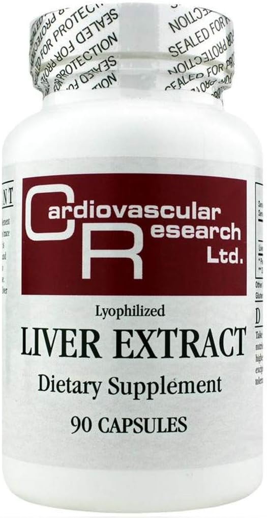 Cardiovascular Research Liver Extract, White, 90 Count