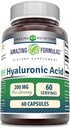 Amazing Formulas Hyaluronic Acid 200 Mg Per Serving Capsules Supplement 