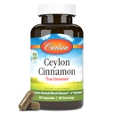 Carlson - Κεϋλάνη Κανέλα, Συμπληρώματα Κανέλας, 500 mg, Χάπια Εκχυλίσματος Κανέλας, Κάψουλες Κανέλας Κεϋλάνης, 90 Κάψουλες.