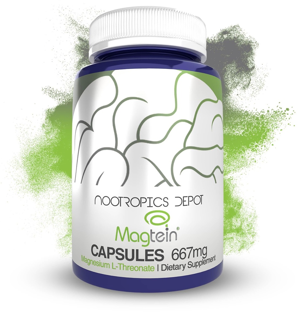 Nootropics Depot Magtein Μαγνήσιο L-Θρεονικές κάψουλες 