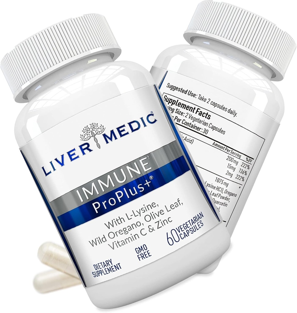 Immune ProPlus+ Immune Support Supplement, 12-in- 1 Immune Booster για την Ανοσολογική Άμυνα και την Αντοχή στην Τοξίνη, Immune Boosters για Ενήλικες με Βατόμουρο, Βιταμίνη C και Ψευδάργυρο, 60 Κάψουλες