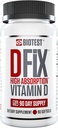 Biotest D Fix - 5000 IU Βιταμίνη υψηλής απορρόφησης D3, 90 σερβιρίσματα - 90 Softgels