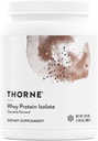THORNE - Whey Protein Isolate - 21 γραμμάρια εύκολης έως απογυμνωτικής πρωτεΐνης ορού γάλακτος σκόνη - NSF Πιστοποιημένο για τον αθλητισμό - σοκολάτα - 31.9 ουγγιά - 30 εξυπηρετούν