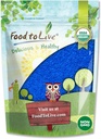 Τρόφιμα για τη ζωντανή οργανική σκόνη μπλε spirulina, 8 ουγγιά – μη GMO, καθαρό ωμό μπλε-πράσινο εκχύλισμα φυκιών, Vegan, μη-ακτινοβολημένο, μεγάλη για χυμούς, smoothies, shakes, ποτά, και χρωστικές τροφίμων