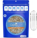 Capsuline Μέγεθος 0 Κενές κάψουλες Ζελατίνης, σαφές - 10000 Count 