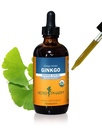 Βότανο Pharm Certified Organic Ginkgo Liquid Extract για τη μνήμη και τη συγκέντρωση - 4 ουγγιά