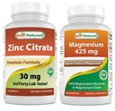 Κιτρικός ψευδάργυρος 30 mg & Γλυκινικό μαγνήσιο 425 mg