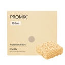 ProMix Pro Nutrition Protein Puff Bars, 12-Pack - Μαδαγασκάρη Βανίλια - Marshmallow Crispy Treat - Great Tasting & Healthy On The Go Snack - Υψηλή πρωτεΐνη & χαμηλή θερμίδες - Μη-GMO & δωρεάν από γλουτένη, σόγια, & καλαμπόκι.