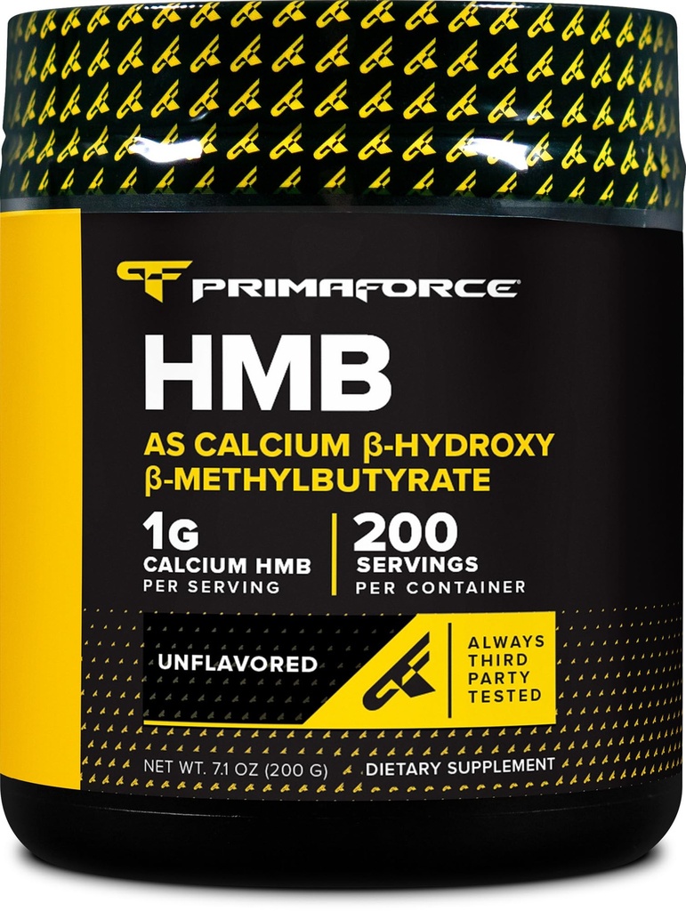 Primaforce HMB Supplement Powder (200g) (Άγευστη) - Καθαρό Ασβέστιο Βήτα-Υδροξυ Βήτα-Μεθυλοβουτρικό