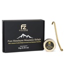 FOUZEE Pure Himalayan Mountains Shilajit - 77% + Fulvic Acid Authentic Hard Consistency, Φυσική πηγή Fulvic Acid, Πάνω από 85 Trace Minerals, περιλαμβάνει ανοξείδωτο κουτάλι (10 γραμμάρια)