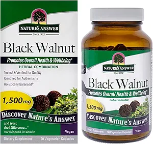 Απάντηση της φύσης Black Walnut Complex Vegetarian Κάψουλες σκόνη, 90-Count Black Walnut 