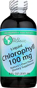World Organics Chlorophyl, 100 mg, Liquid 8 FL Oz