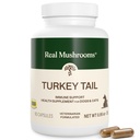 Real Mushrooms Turkey Κάψουλες ουράς για κατοικίδια –Cat Προβιοτικά & Βιταμίνες σκύλου – Βιολογικό συμπλήρωμα μανιταριών για σκύλους & γάτες – Υποστηρίζει την καθημερινή ισορροπία και την ευεξία μη GMO, 90 ct