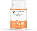 Super Natural Omega Fish Oil - Ωμέγα 3 Λιπαρά-Acids EPA DHA - Υποστηρίζει την αυξημένη λειτουργία του εγκεφάλου, υποστηρίζει το νεύρο και την υγεία των ματιών 1200mg/720 Omega-3-60 κάψουλες
