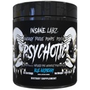 Insane Lambz Psychotic Black Edition Mid Simulant Pre Workout Powder, Ενεργειακές Αντλίες Εστίασης, Φορτωμένο με Creatine Beta Alanine Taurine Τροφοδοτείται από AMPiberry, 35 Σερβίρισμα (Blue Raspberry)