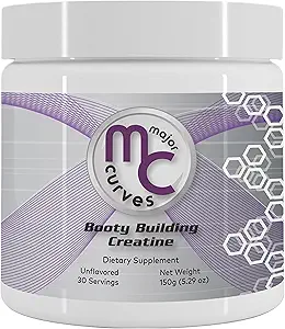 Booty Building Creatine Powder for Women - Micronized Monohydrate The One Solution for Maximum Abvorvation and Gains - Άγευστη τέλεια Booty Ροδάκινο και Bum Builder
