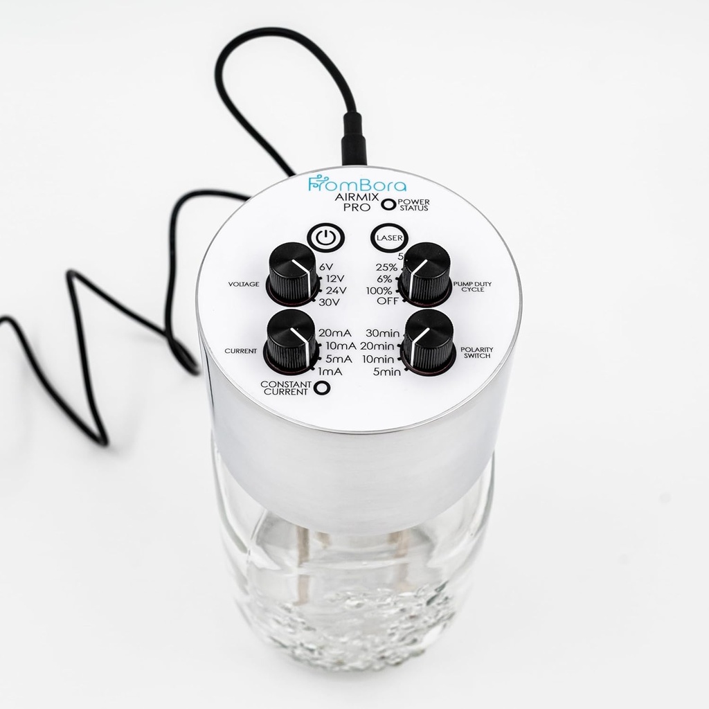 AirMixPRO Colloidal Silver Generator Kit – 7-Piece Σετ με ασημί πλάκες, μετρητή TDS, ιονιστή νερού, τσάντα ταξιδιού (πακέτο του 1)
