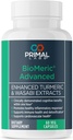 BioMeric Advanced - with Turmeric Curcumin and Wasabi Extracts - 60 Capsules