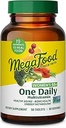 MegaFood Women's 55+ One Daily Multivitamin for Women - με βιταμίνη Α, C, D3 & E για Βέλτιστη Στήριξη Γήρανσης - Plus Real Food - Συμπλήρωμα Στήριξης Οστών & Ανοσοποιητικών - Χορτοφαγικά - 90 Tabs